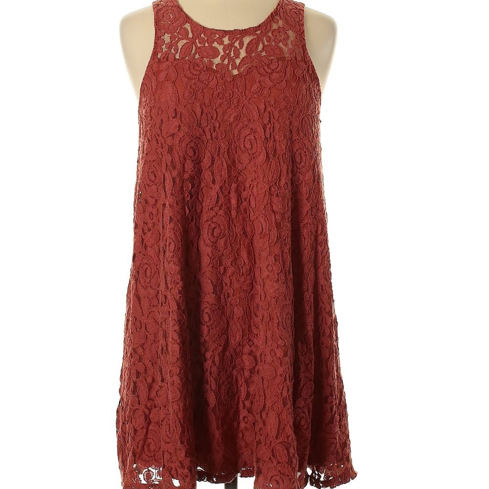 Others Follow Full Lace Shift Sun Dress